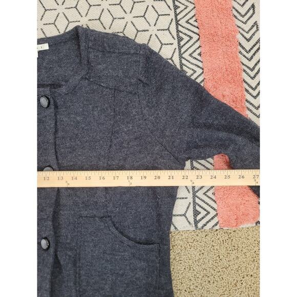 Cabi My Fair Wool Cardigan Jacket in Gray  Sweater¡, sz Large - Picture 9 of 11